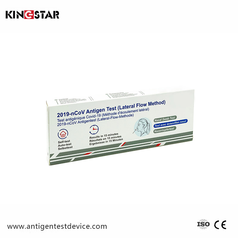 Nasal Swab Covid-19 Self Test Rapid Antigen Test